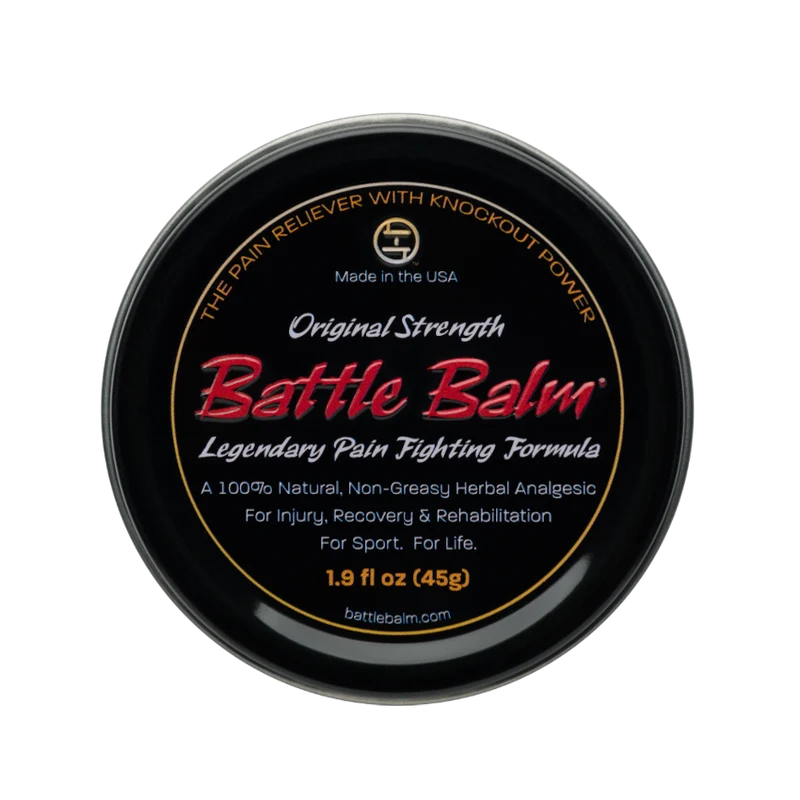 Battle Balm Original Strength Full Size Herbal All Natural Topical Pain Relief Cream 1.9 oz - For arthritis, sprains, strains, bruises, & more!