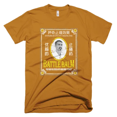 Battle Balm merchandise is beautiful and expressive. We have all kinds of awesome merch! This is the grandmaster fu in camel colorway.
