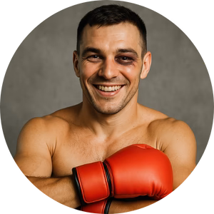 Ibrahim the boxer pugilist loves Battle Balm since it helps his opponent athletes heal faster from sports injuries